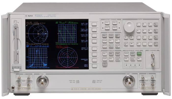 Contact TestWorld today for the best price on a Keysight (Agilent/HP) 8720ES S-parameter Network Analyzer, 50 MHz to 20 GHz. Rental & Lease options available. Keysight (Agilent/HP) 8720ES S-parameter Network Analyzer, 50 MHz to 20 GHz