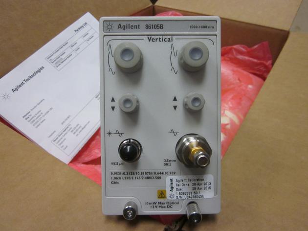Keysight (Agilent) 86105B 15 GHz optical / 20 GHz electrical module