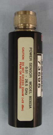 Gigatronics 80303A CW Power Sensor, -70 dBm to +20 dBm, 10 MHz to 26.5 GHz