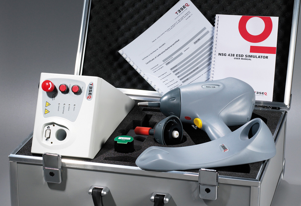 Contact TestWorld today for the best price on a Teseq NSG 438 30kV ESD Simulator Optimized for Automotive Testing (ISO 10605). Rental & Lease options available. Teseq NSG 438 30kV ESD Simulator Optimized for Automotive Testing (ISO 10605)