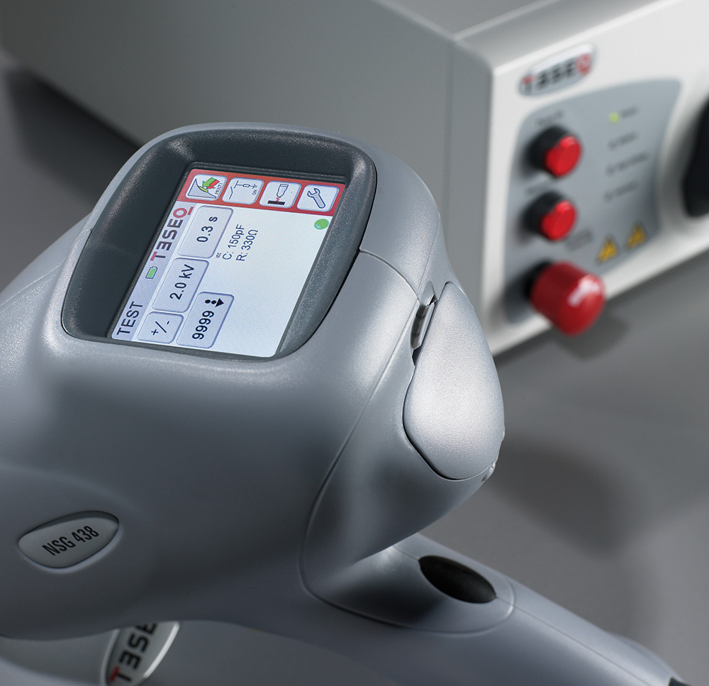 Contact TestWorld today for the best price on a Teseq NSG 438 30kV ESD Simulator Optimized for Automotive Testing (ISO 10605). Rental & Lease options available. Teseq NSG 438 30kV ESD Simulator Optimized for Automotive Testing (ISO 10605)