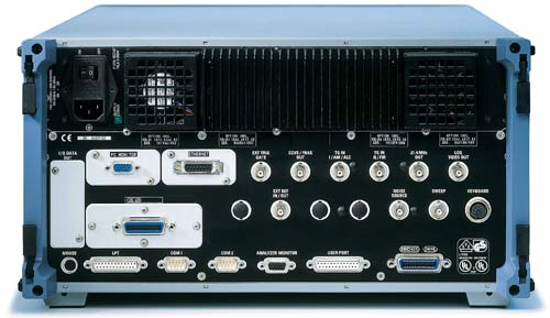 Contact TestWorld today for the best price on the Rohde & Schwarz ESIB26/ESIB40 EMI Test Receivers. Rental and financing/lease options available. Rear Panel: Rohde & Schwarz ESIB26/ESIB40 EMI Test Receivers